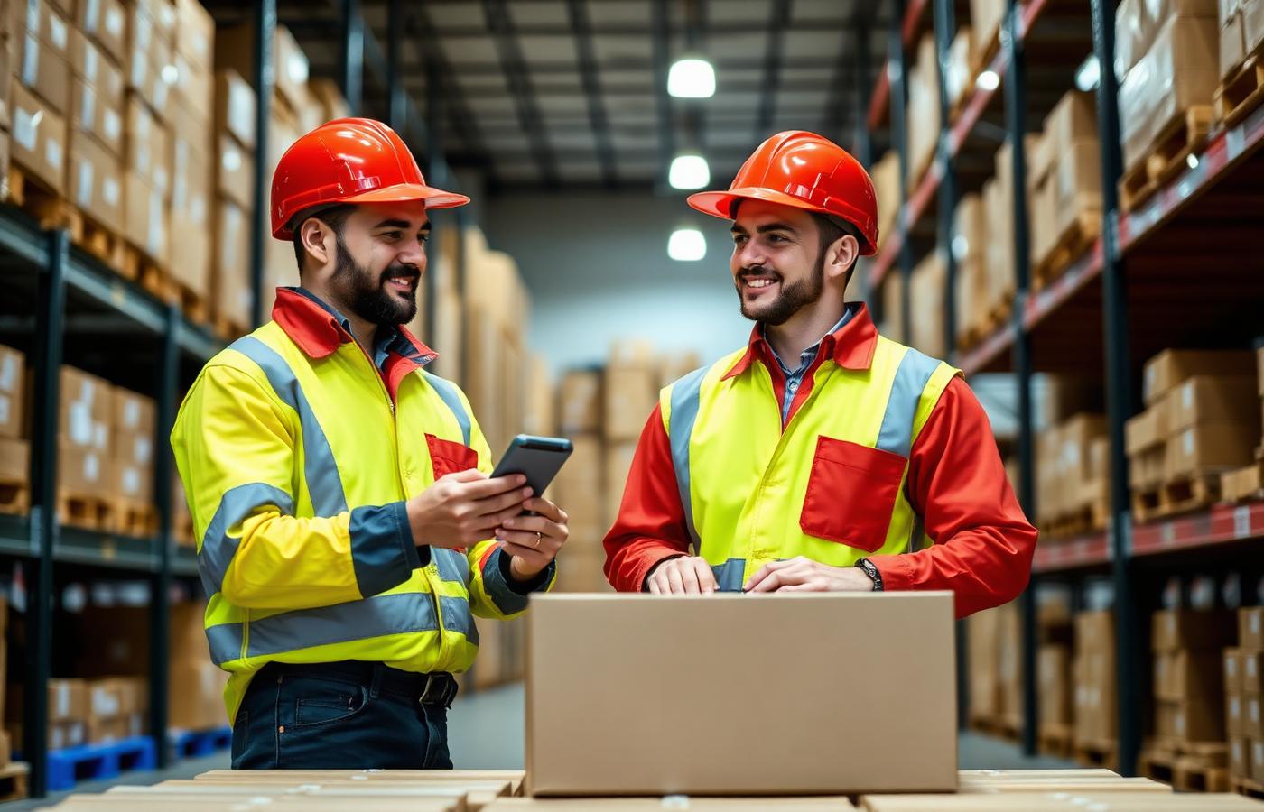 Warehouse workers